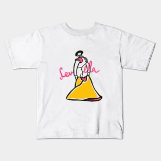 Sevilla | Seville | Spain | Bullfighter | Torero Kids T-Shirt